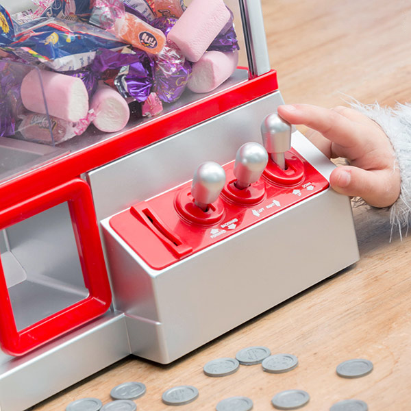 Mini klovaskemaskine med lys