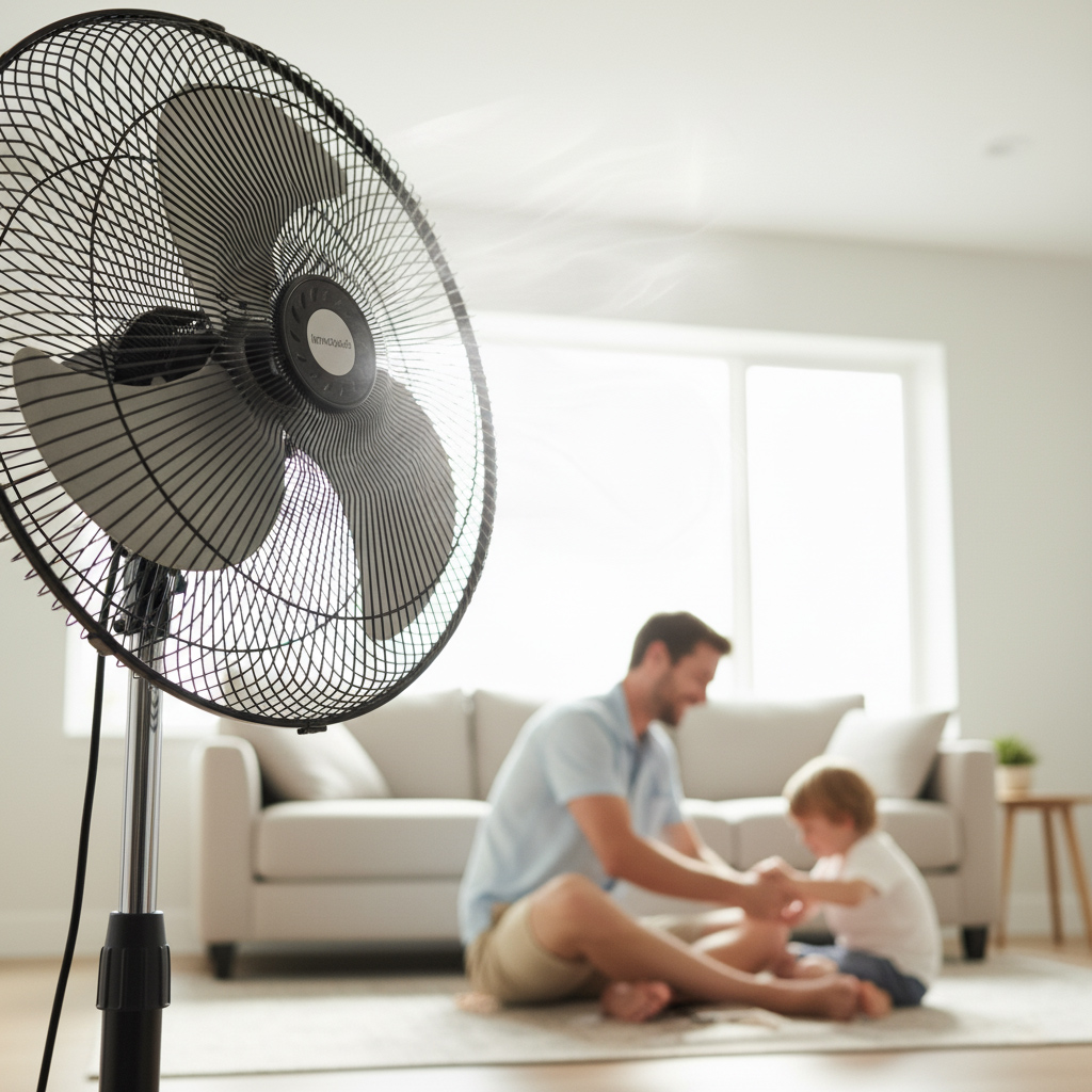 Højtydende søjleventilator