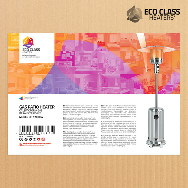 Eco Class Heaters GH 12000W gasvarmer