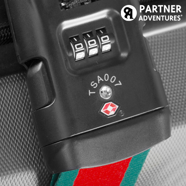 Partner Adventures Kuffertebælte med Integreret Vægtsensor og Sikkerhedskode