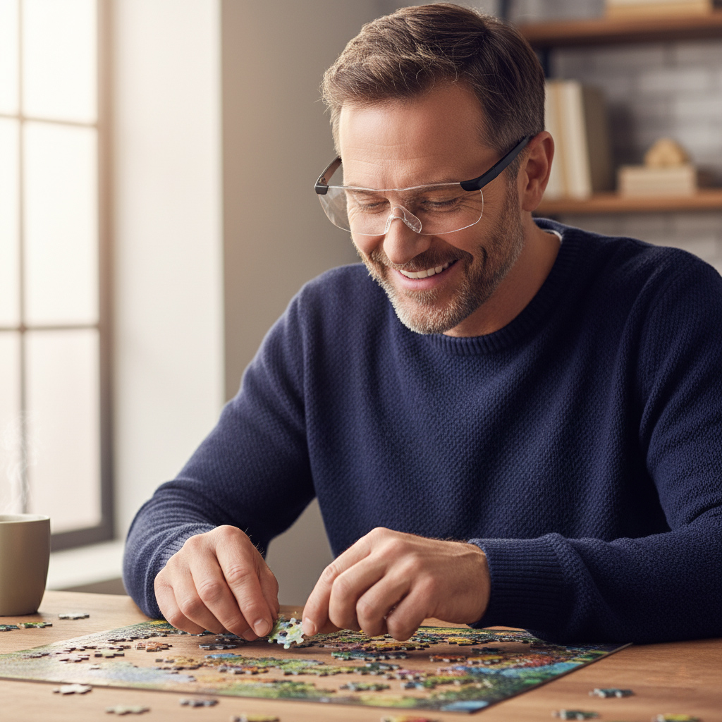 Forstørrelsesbriller