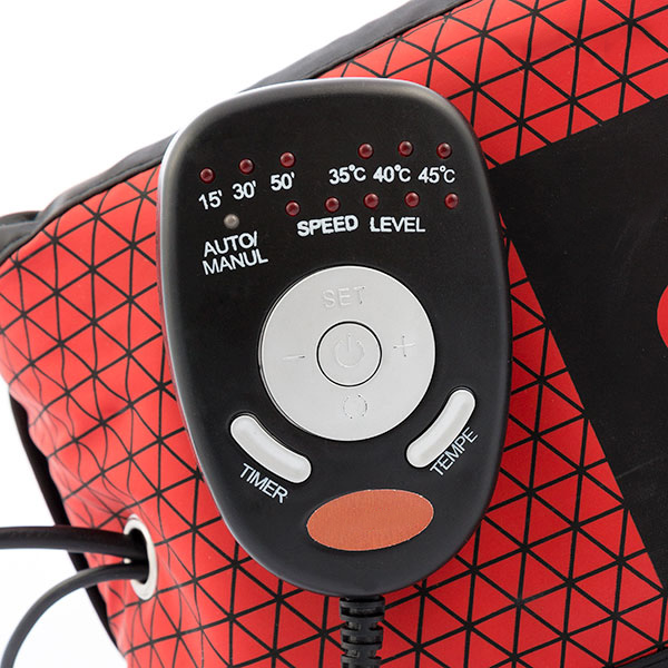 Vibrerende træningsbælte med saunaeffekt (S)