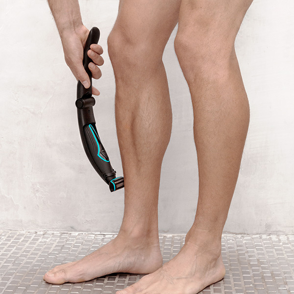 Kropstrimmer og epilator med forlængeligt håndtag