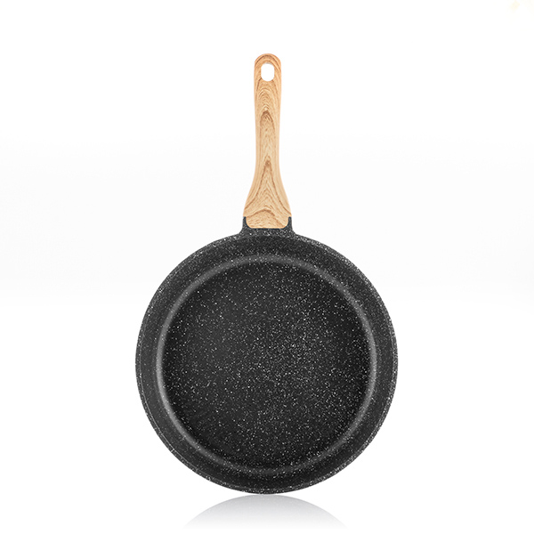 Premium stegepande med granit effekt (24 cm)