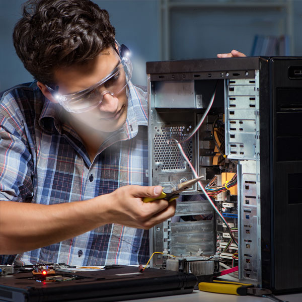 360º LED-clip til briller (2-pak)