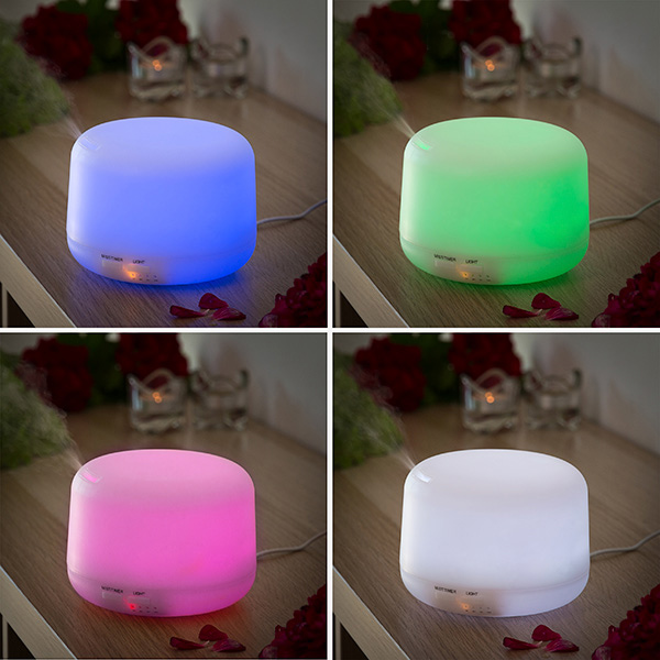 Aromaterapi luftfugter med flere farver