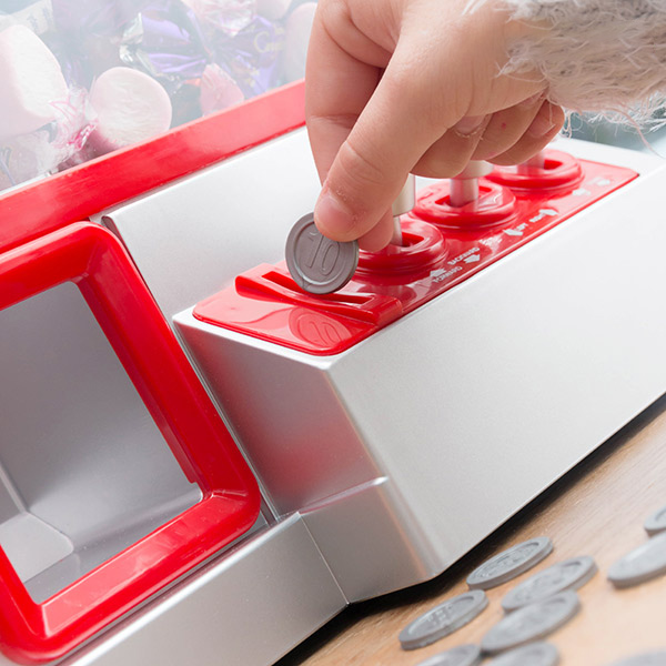 Mini klovaskemaskine med lys