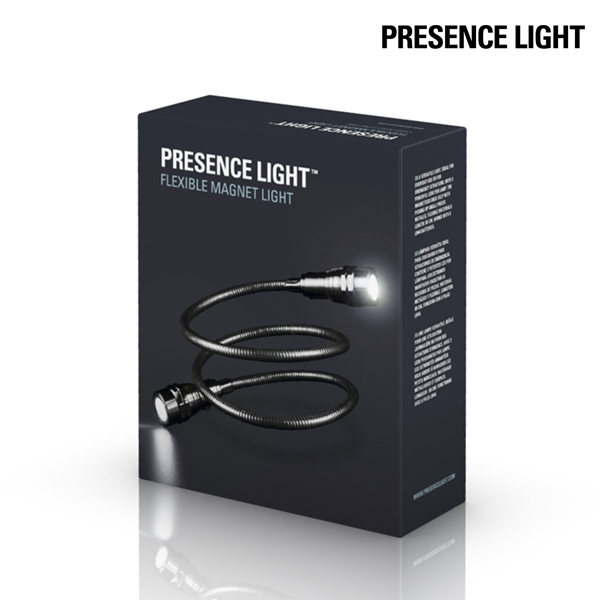 Presence Light Magnetisk dobbeltfleksibel LED-lommelygte