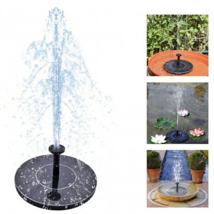 Solcelledrevet fontæne