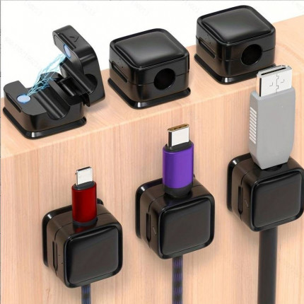 Magnetiske klemmer til kabler – 20 stk