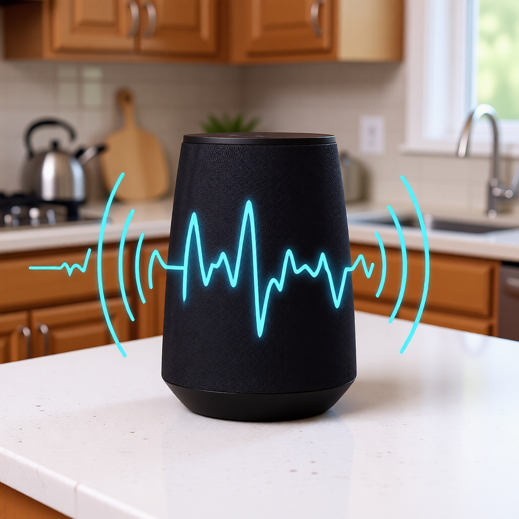 Stemmeassistent-højttaler