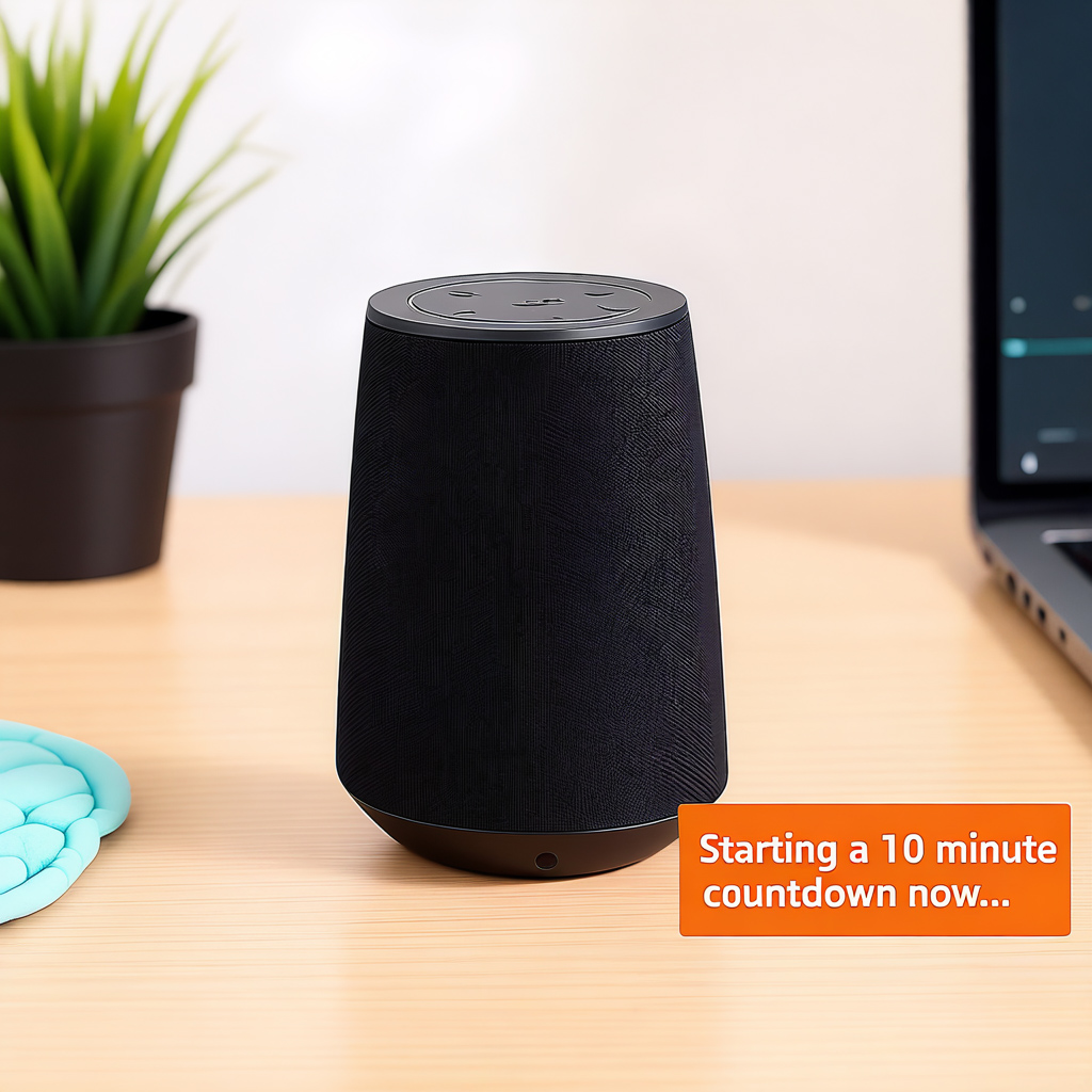 Stemmeassistent-højttaler